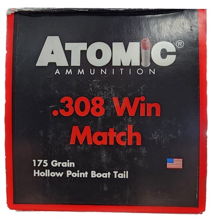 ATOMIC 308 WIN 175GR MATCH