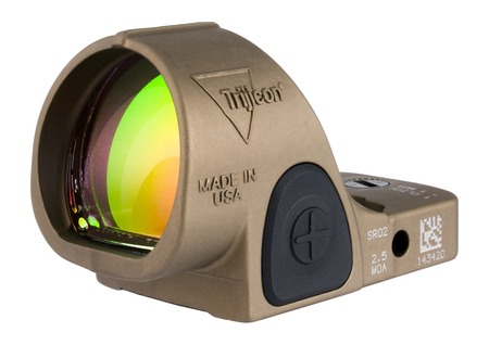 TRIJICON SRO 1MOA RED DOT COY BRN