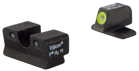 TRIJICON HD NITE SITES SPRINGFIELD XDS SET YELLOW FRONT