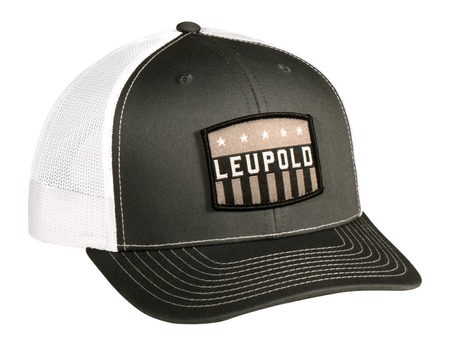 Leupold USA Trucker Charcoal/White
