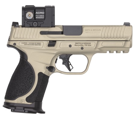 M&P 9 M2.0 Metal Comp NTS Champagne 9mm 4in 15rd - Spec Series VI Bundle