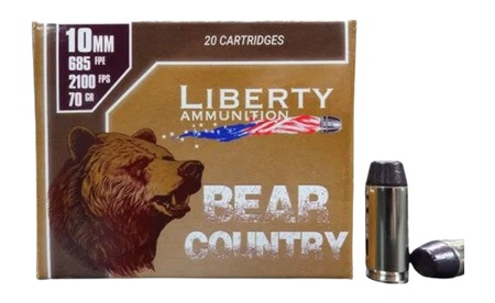 Bear Cntry 10mm 70Gr Copper 20rd/Box