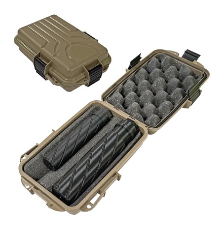 MTM SC2 SUPPRESSOR PROTECTOR 2, DARK EARTH, HEAT TESTED FOAM