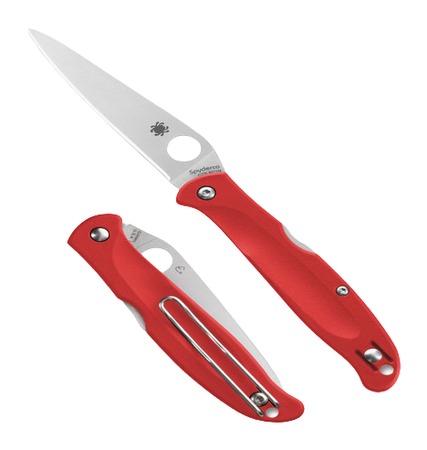 SPYDERCO CHARISMA LW 2.98" RED