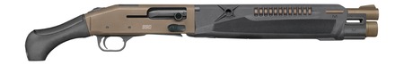 MOSSBERG 990 SECURITY SPX 12G SHOTGUN 14.375" FDE/BLACK 5+1