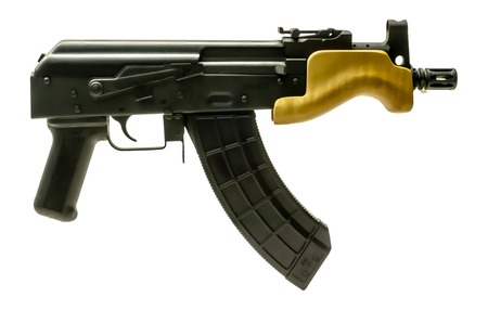 VSKA US MICRO DRACO 7.62X39 6.25" BARREL ENHANCED TRIGGER GROUP; A2 MUZZLE BREAK ON THREADED BARREL; ADJ FRONT POST; PREMIUM WOOD HANDGUARDS, 1X30RD US PALM MAG MADE IN THE USA