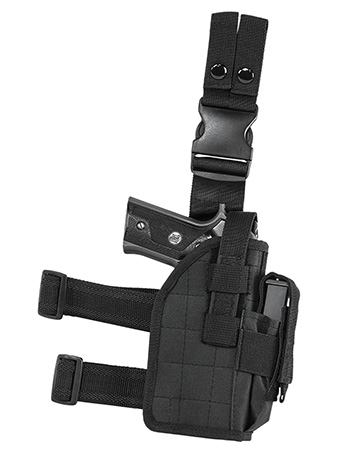 NC CVDLHOL2954B  UNV DROP LEG HOL RH BLK