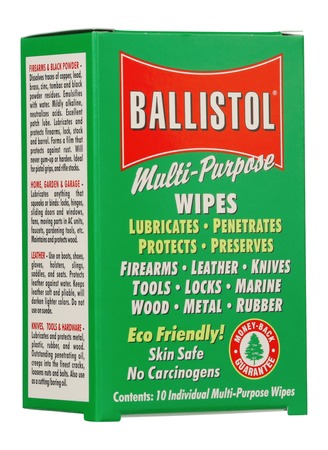 Ballistol Wipes 10 Wipes/Box