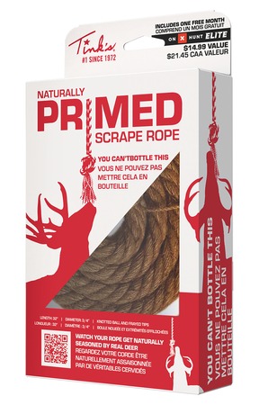 TINKS PRIMED SCRAPE ROPE