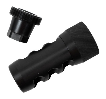 Area419 Hellfire Self Timing Muzzle Brake 223/6mm Black Nitride 5/8-24
