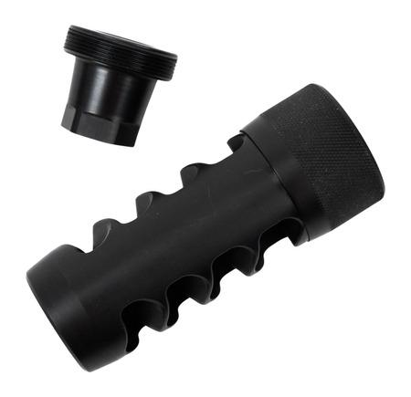 Area419 HELLFIRE Match Self Timing Muzzle Brake 30cal 5/8-24 Black Nitride