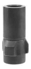 BT BT-122506    1/2X28 9MM TRI-LUG ADAPTER