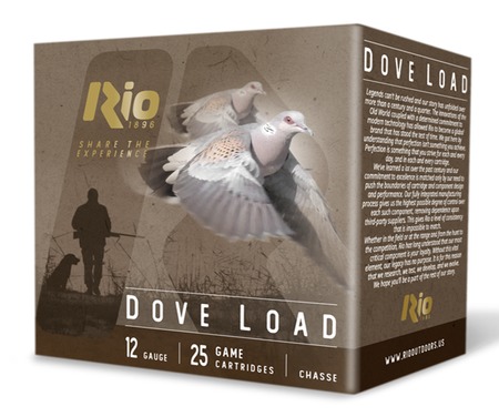 Rio Dove Load 12Ga 2.75in 1oz #7.5 25 Rds