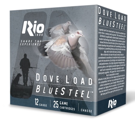 Rio Dove Load BlueSteel 12Ga 2.75in 1oz #6 25 Rds
