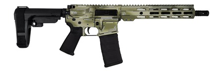 SHARK COAST SCC07107ANOD-P   ANIME 15 OD AR PISTOL