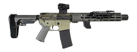 SCT SNKY PETE SD-300 8" YH2 GRN BRC