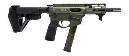 FREEDOM ORDNANCE FX9P4E-ODG   9MM 4"   SBA5 BRACE