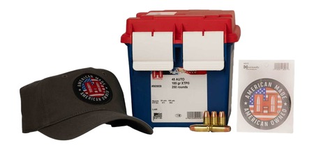 HORNADY AMMO AMERICAN GUNNER 45 ACP 185 GR XTP 250 RD LOOSE