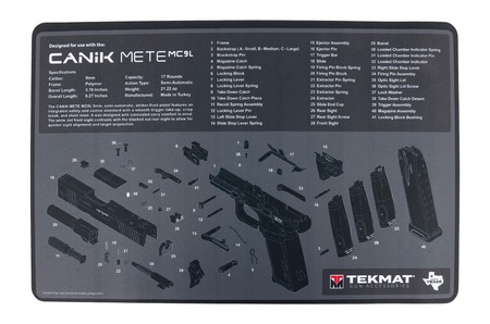 TEKMAT CANIK MC9L GUN CLEANING MAT