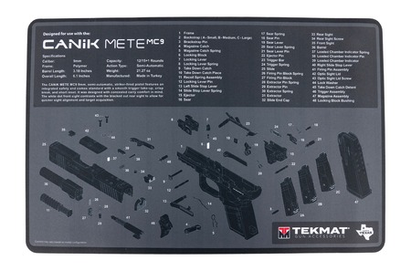 TEKMAT CANIK MC9 GUN CLEANING MAT