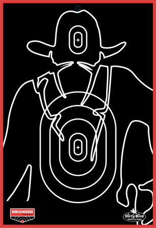 B/C DIRTY BIRD GUNSLNGER SIL 6-12X18