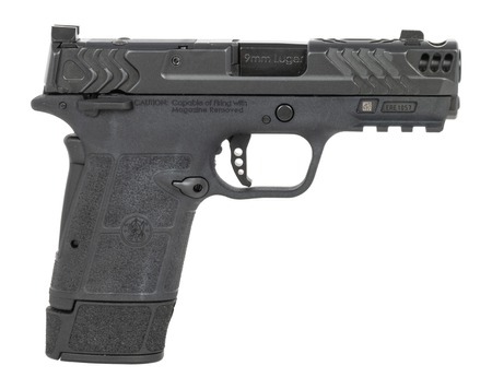 PC S&W Equalizer Carry Comp Thumb Safety Blk 9mm 3.675in 10 13 15rnd SF