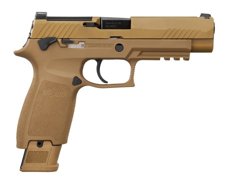 SIG M17 9MM 4.7" 10RD COYOTE MA