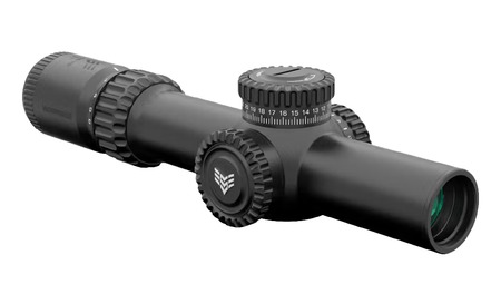 SWAMPFOX WAR16241-GM WARHORSE 1-6X24 FFP GRN MOA