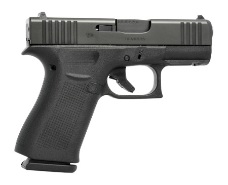 GLOCK 43X 9MM 15RD BLK FRONT RAIL