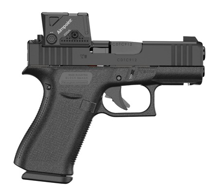 GLOCK 43X 9MM 15RD MOS8 COA FR BLK
