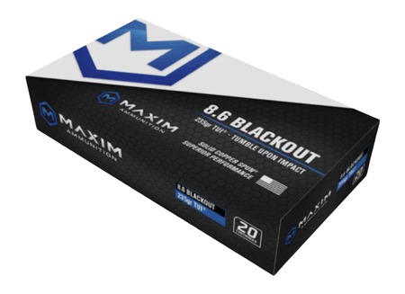 MAXIM 8.6 BLK 235GR TUI SBA 20/200