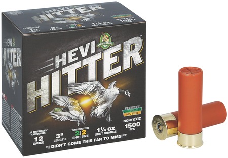 HEVI-HITTER 12GA 3" 1.25OZ #2 TG/STL
