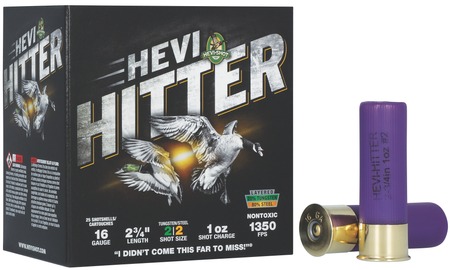 HEVI-HITTER 16GA 2.75" 1OZ #2 TG/STL