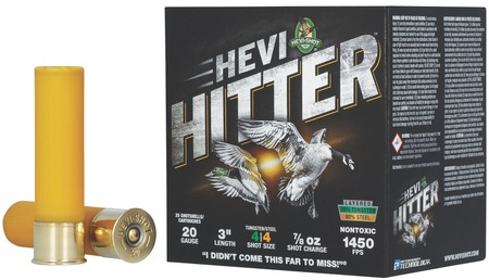 HEVI-HITTER 20GA 3IN 7/8OZ #4 TUNGSTEN/STEEL