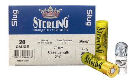 STERLING AMMO 20GA TORNADO SLUG 10RD (20 BOX CASE)