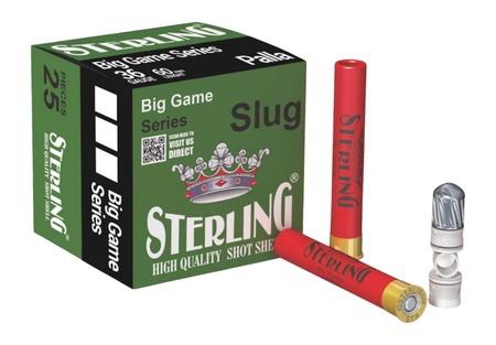 STERLING BIG GAME SERIES .410 RIFLED SLUG 10 GR 25RD BOXES