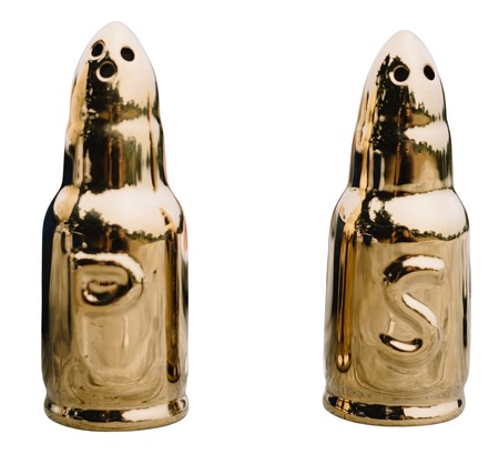 CAMP CBG-1036     SALT AND PEPPER SHAKERS BULLET