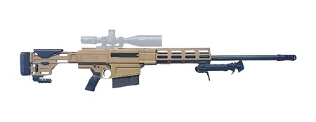 HM DEFENSE HM50MAX-50BMG-FDE 50BMG 29.25" 10R FDE