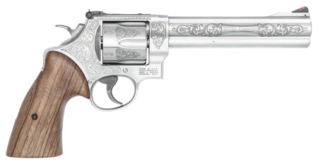 Model 629 Engraved Stainless 44 Rem Mag/44 Special 6.5in 6.5rnd