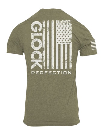 GLOCK OEM PERF FLAG SHRT SLV OD LG