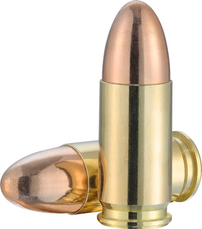 NORMA R&T 9MM 115GR FMJ 50/RDS Ammo