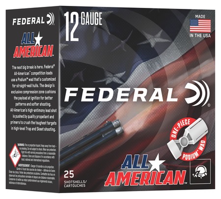 FED 12GA 2.75 1OZ 3DRAM #9 25/10