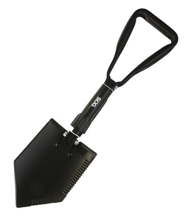 SOG XL ENTRENCHING TOOL BLK W/SHEATH