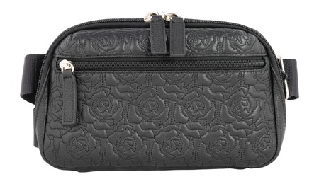 GTM GTM-117/RSE BLACK WAITSPACK CROSSBODY-LAMB