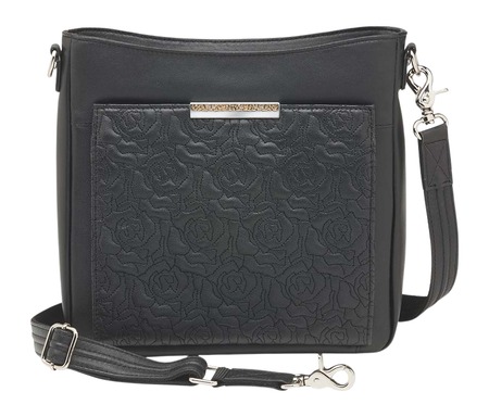 GTM GTM-98LMB/BK      SLIM PURSE CROSSBODY-LAMB