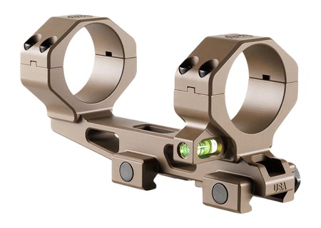 Bravo 35mm cantilever mount (1.50'') with co-linear bubble level FDE