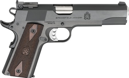 Springfield 1911 GARRISON TARGET 45acp 5'' Brl ADJ REAR SIGHT 1-7rd Mag