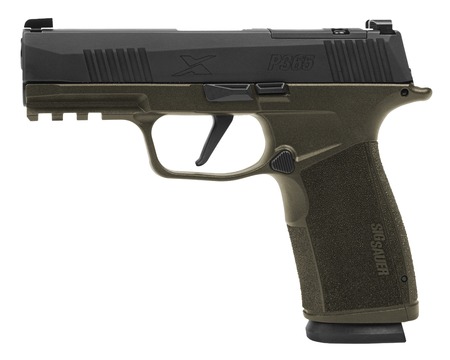 SIG P365XMACRO 9MM 3.7" 17RD GRN OR