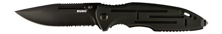 RUKO RUK0153-CS   440A 3-1/2"BLK ANODIZED FOLDING