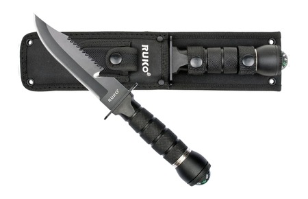 RUKO RUK0163      420J2 6"SURVIVAL FIXED W/COMPASS